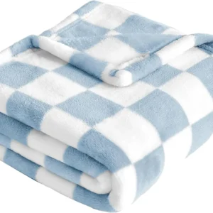 Ultra Soft Cozy Fluffy Infant Toddler Newborn Receiving Blankets for Crib Stroller, 30''x40''