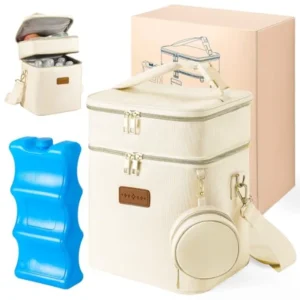 Breastmilk Cooler Bag with Ice Pack