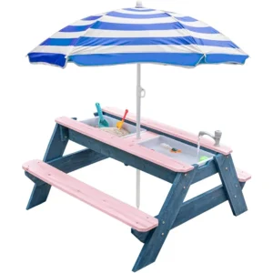 Kids 3-in-1 Sand Picnic Table