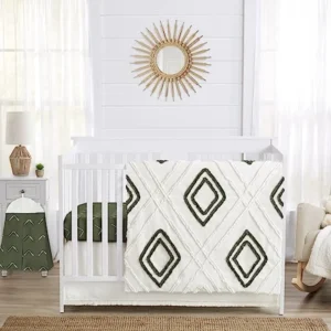 4-Piece Baby Crib Bedding Set