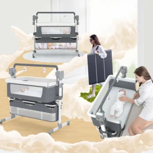 Baby Rocking Bassinet and Portable Newborn Cradle