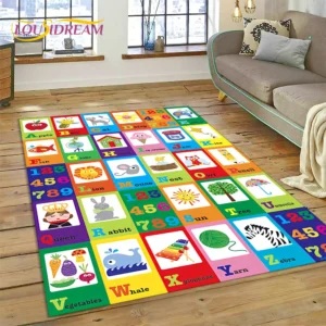 ABC Alphabet Children's Area Rug