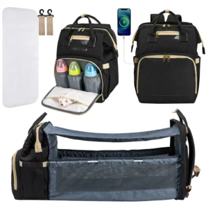 Diaper Bag Backpack with Changing Station