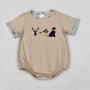 Baby Infant Boys Hunting Deer Romper