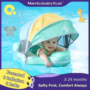 Non-Inflatable Safe Solid Core Baby Swimming Water Trainer
